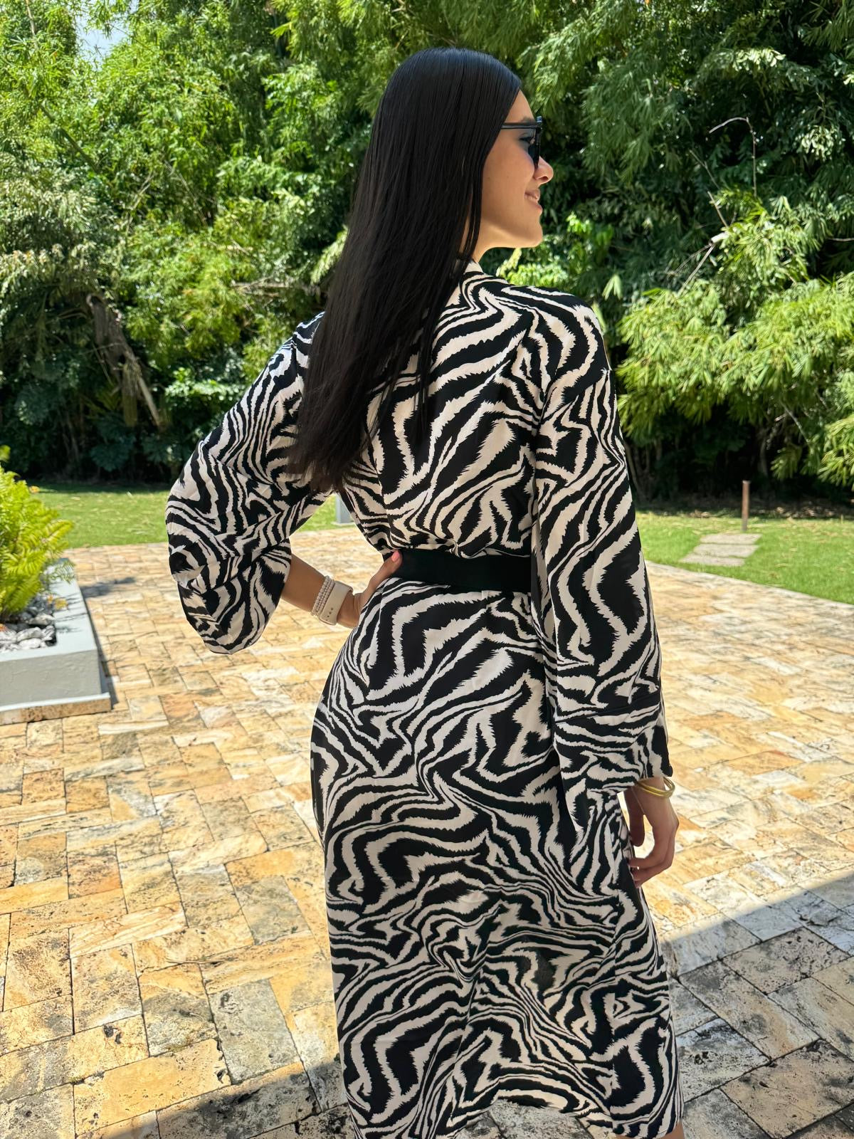 Zebra Cardigan