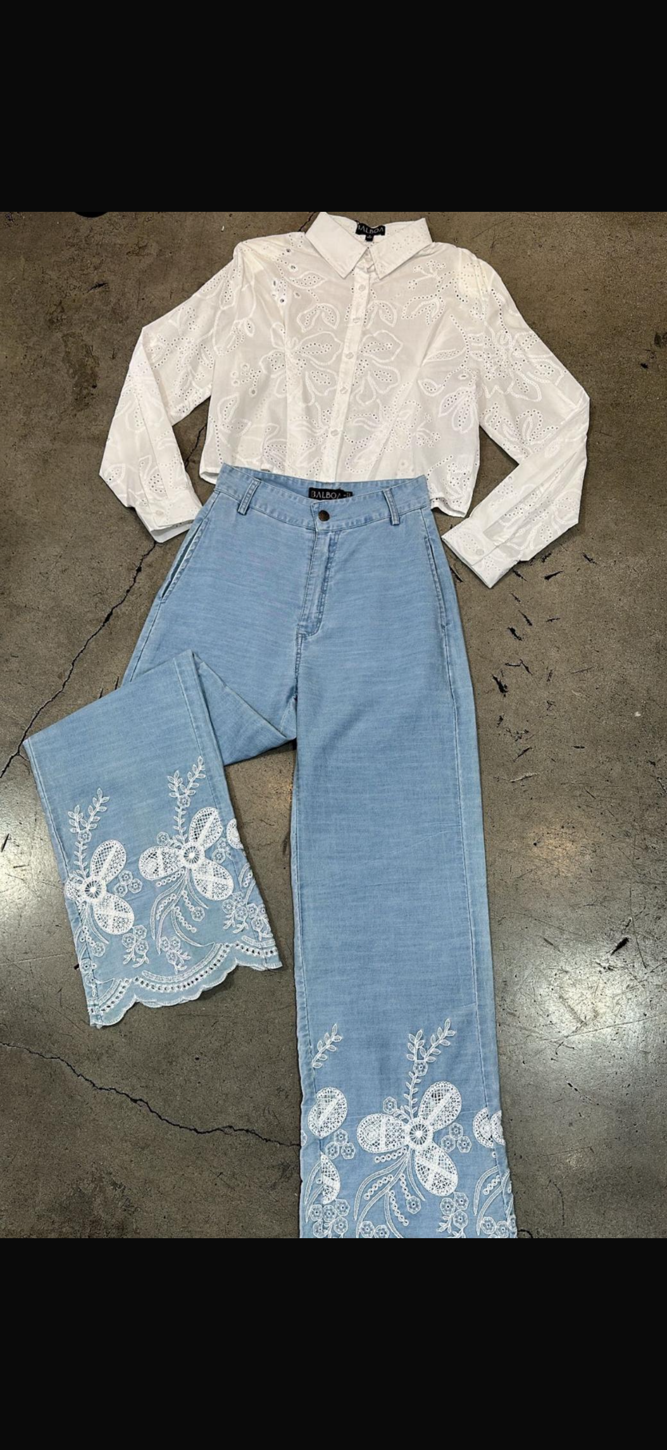 Flower Denim