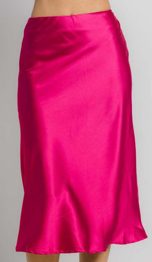 Fushia skirt