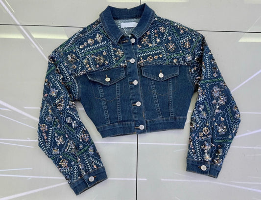 Embellished Denim Jacket
