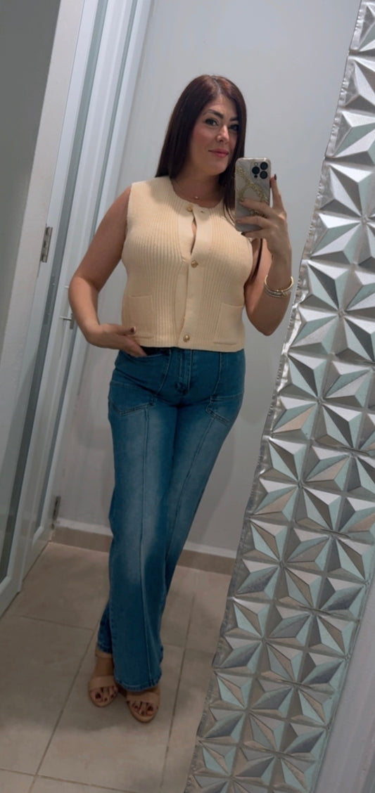 Ivory Vest