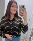 Golden Waves Blouse