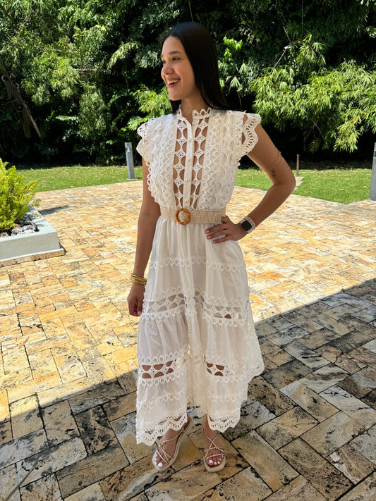 White Lace Dress