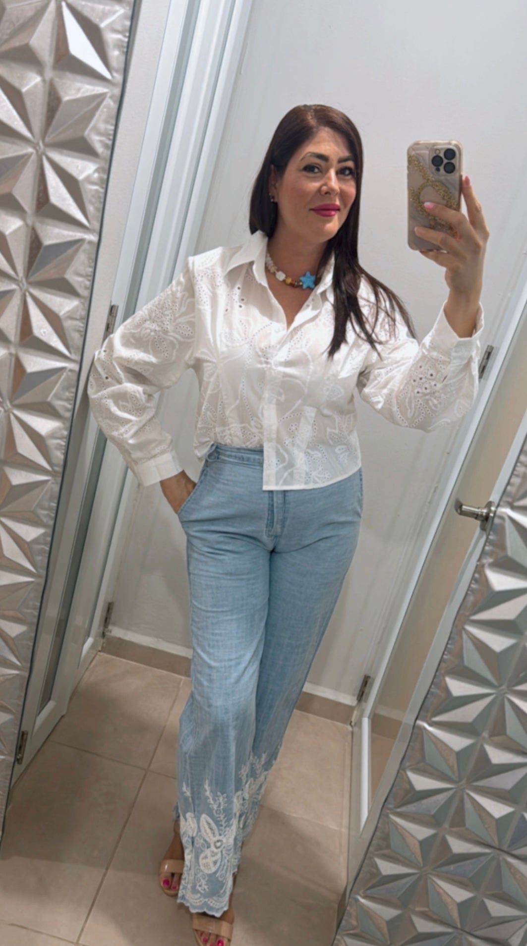 Encaje floral