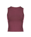Basic Top in Burgundy