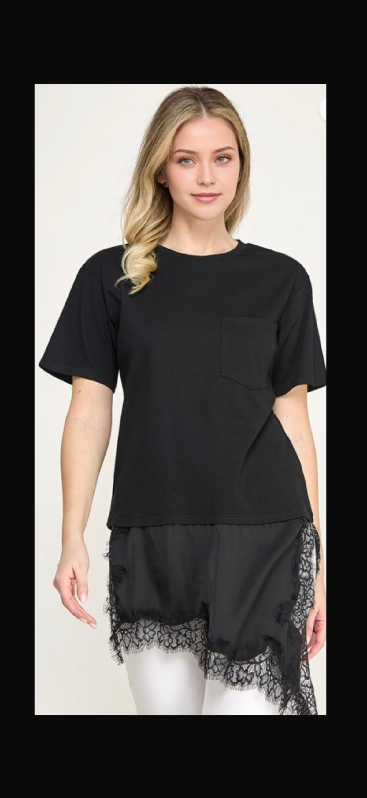 Lace Layer Tee