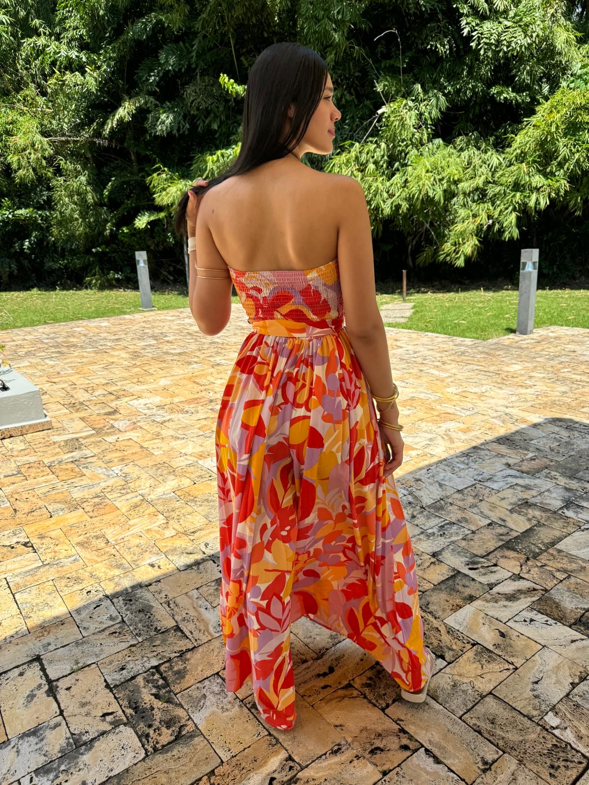 Tropical Sunset Jumpsuit