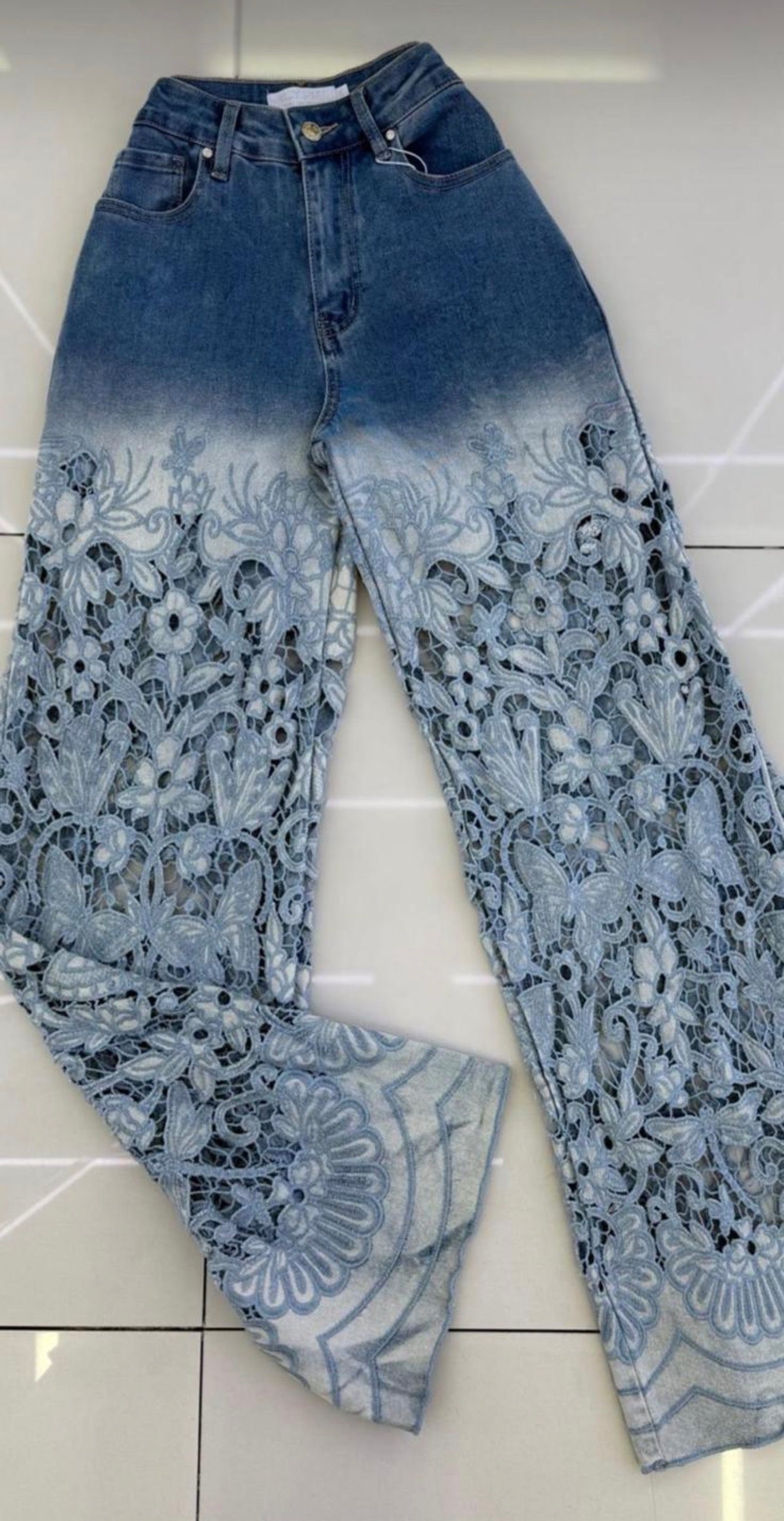 Bloom Lace Jeans
