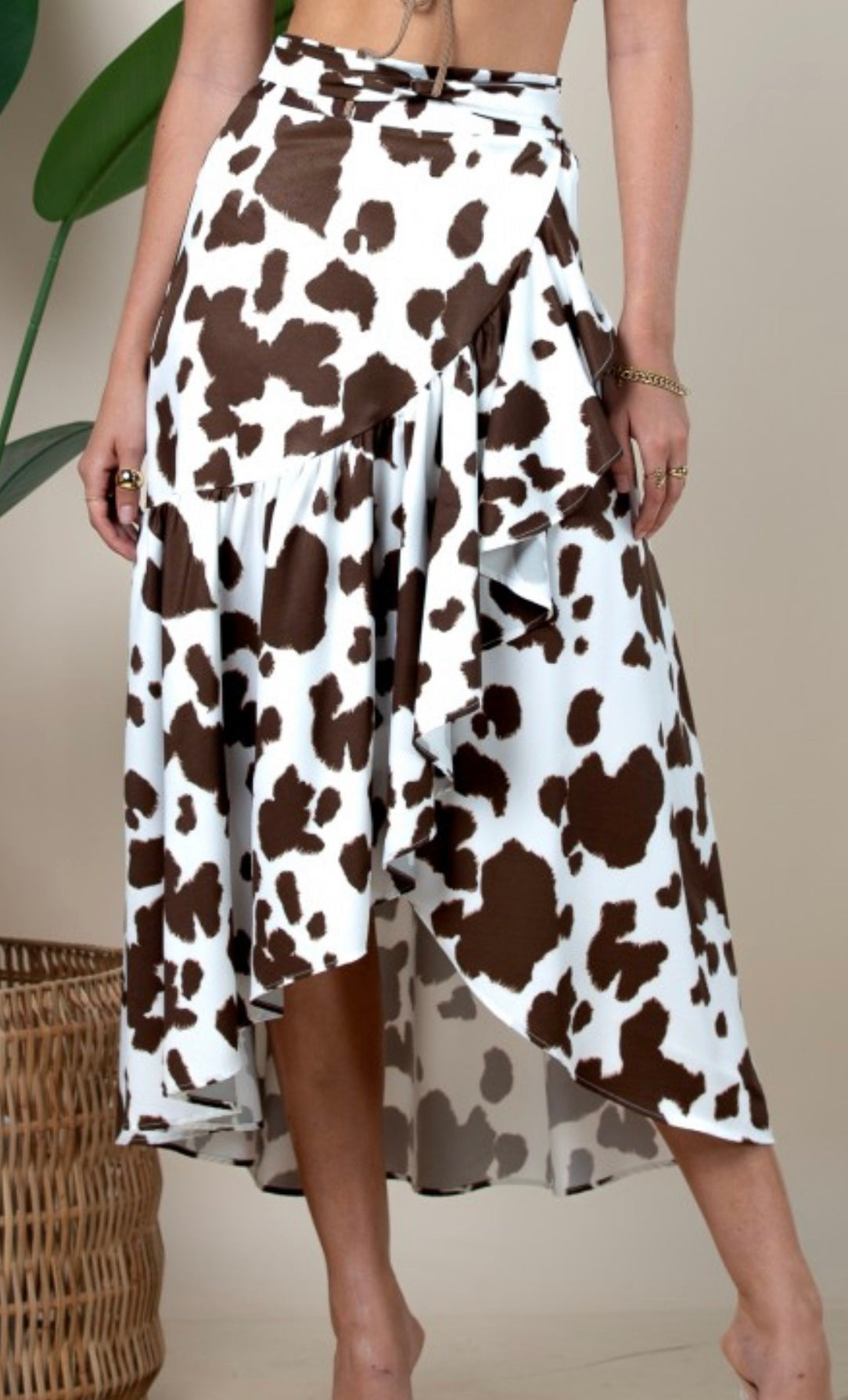 Cow Chic Skirt