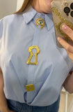 Golden Pins Top