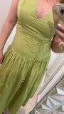 Olive Breeze Maxi Dress