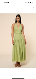 Olive Breeze Maxi Dress