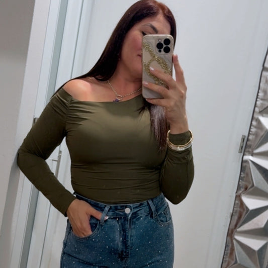 Bodysuit Verde Oliva