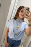 Golden Pins Top