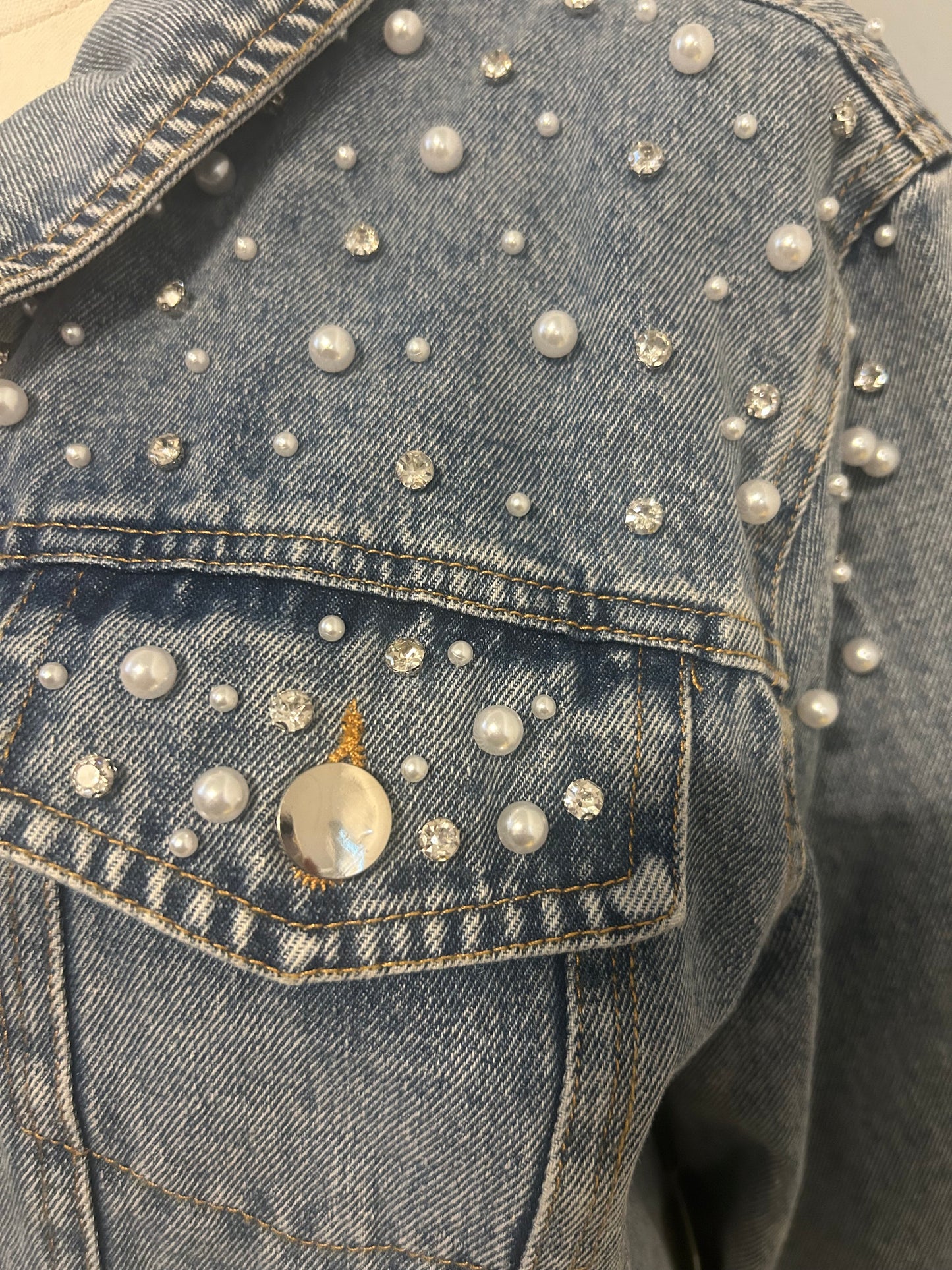 Pearl Denim Jacket