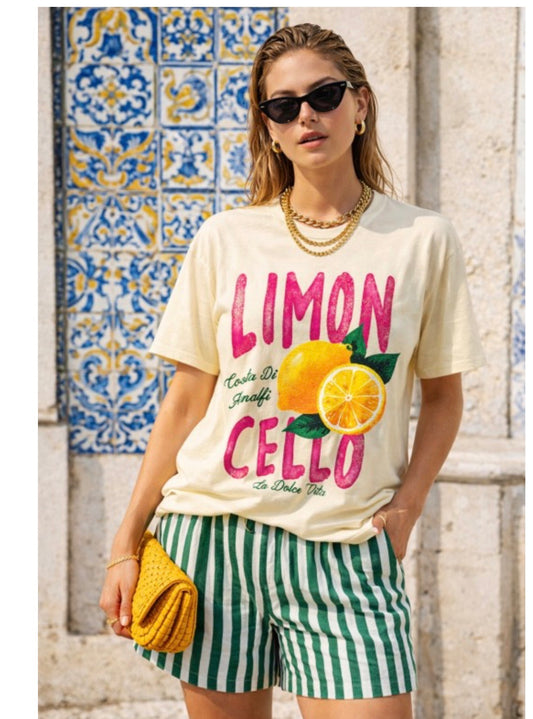 T-Shirt Amalfi Lemon