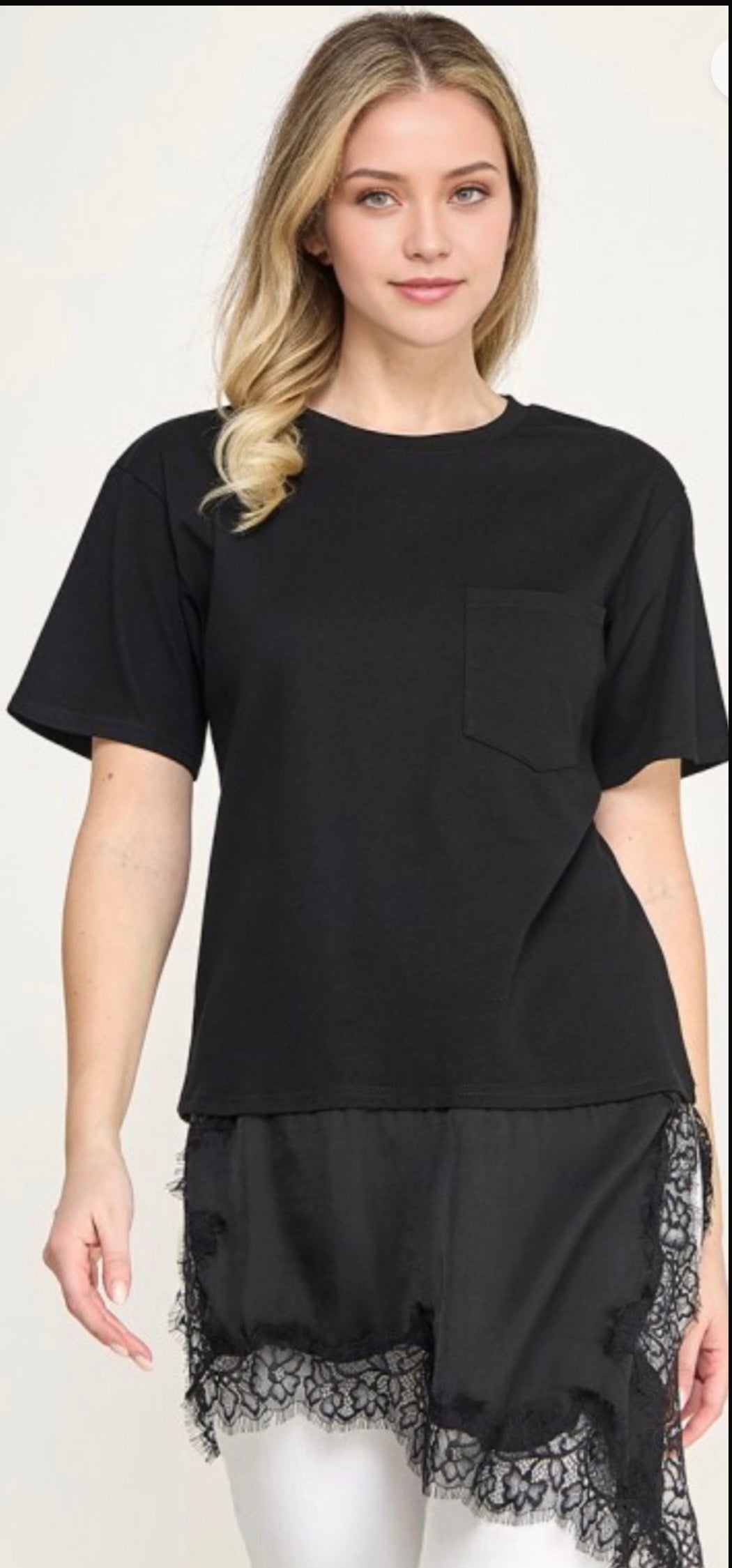 Lace Layer Tee