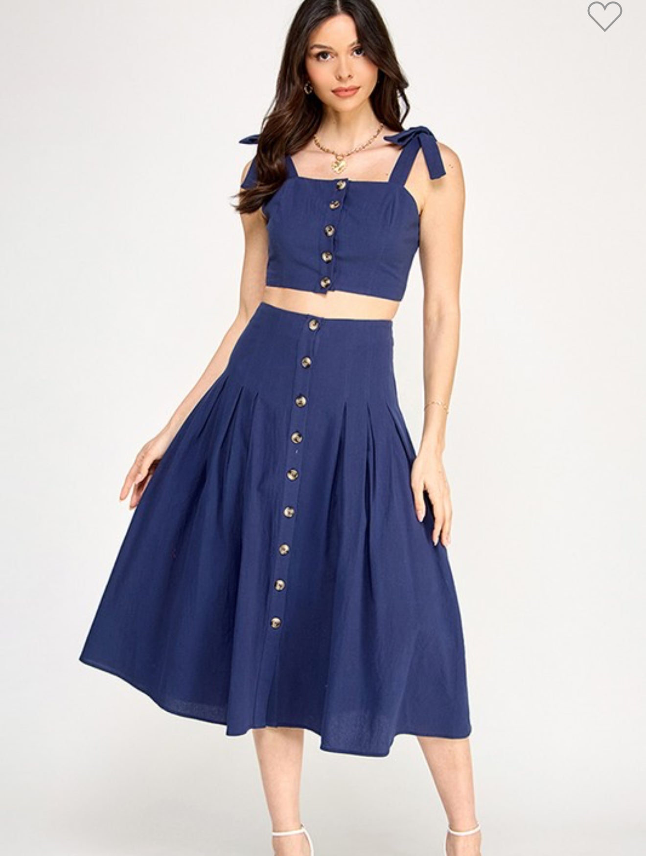 Navy Charm Set