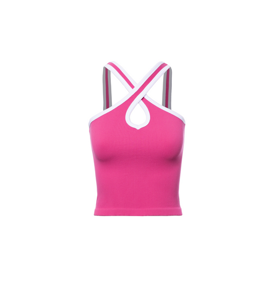 Basic Top in Magenta