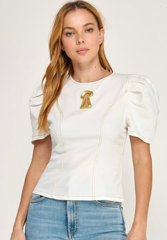 Key to Elegance Top