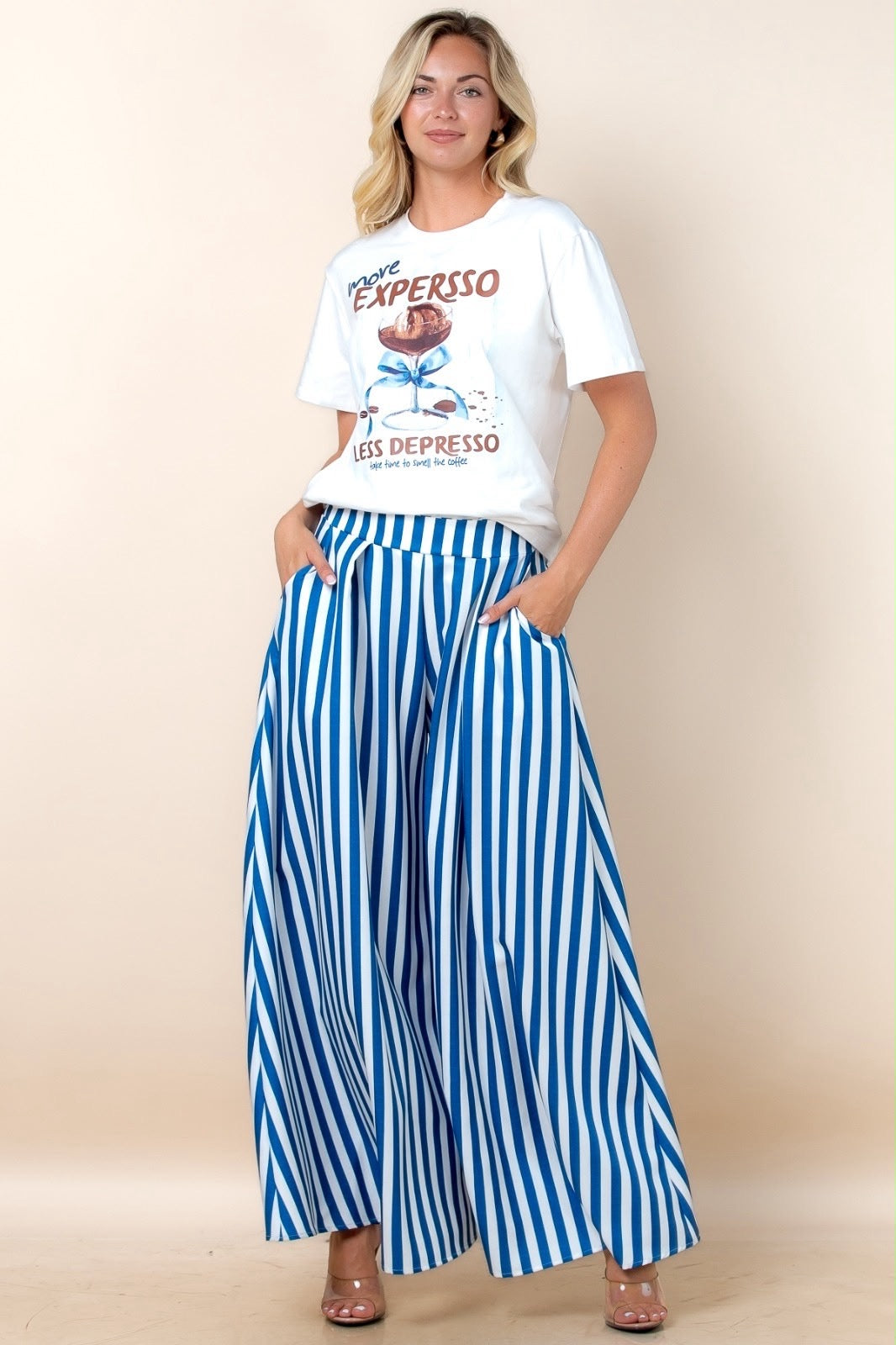 Pantalón Monaco Azul
