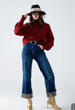 Leopard Jeans