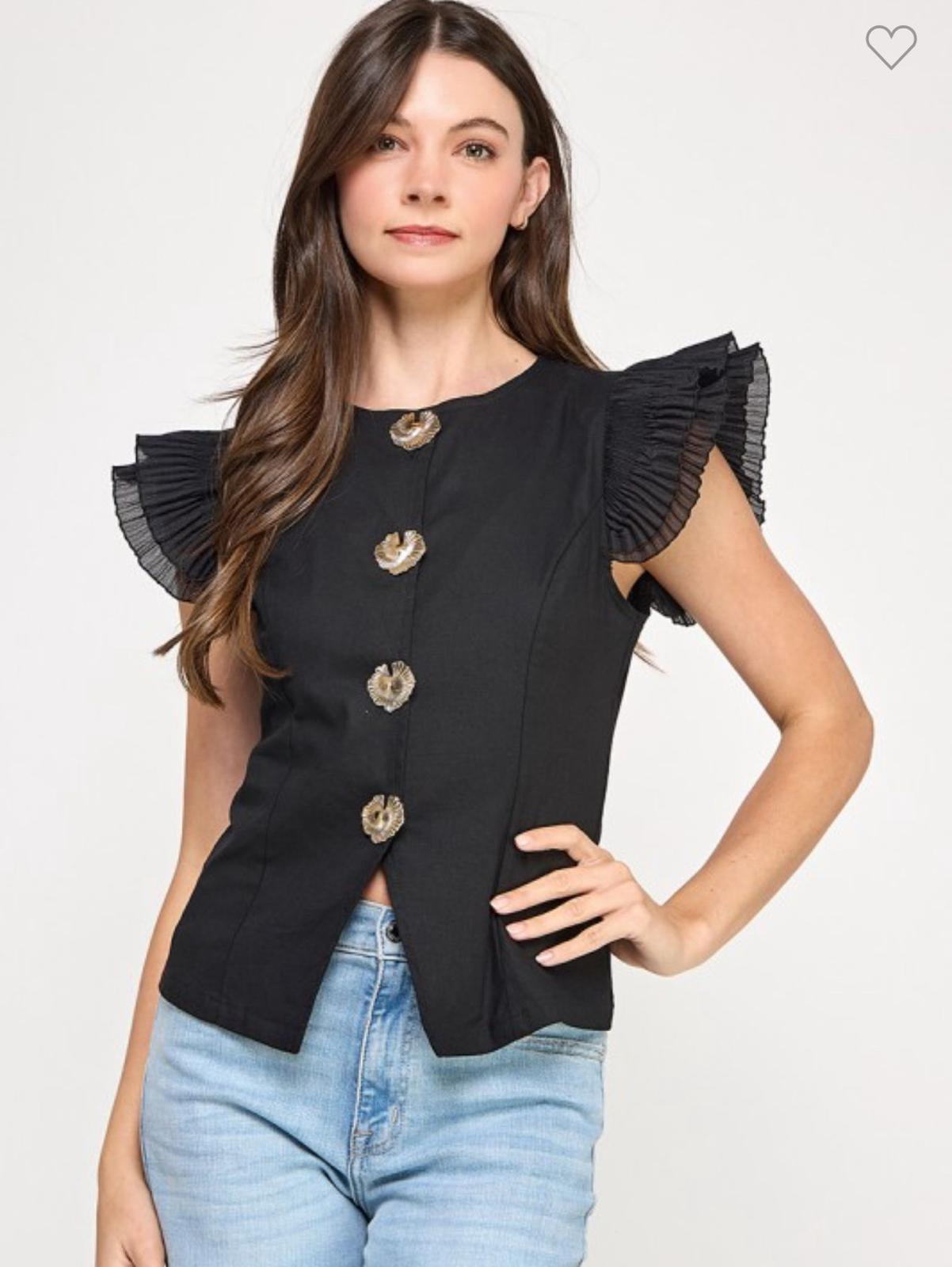 Black Shell Top