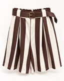 Mocha Line Shorts