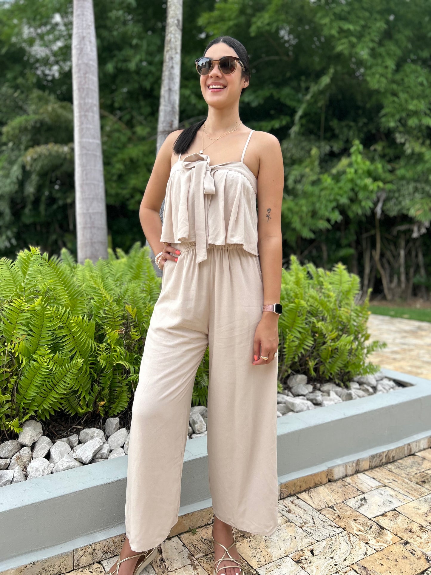 Ivory Allure Jumpsuit