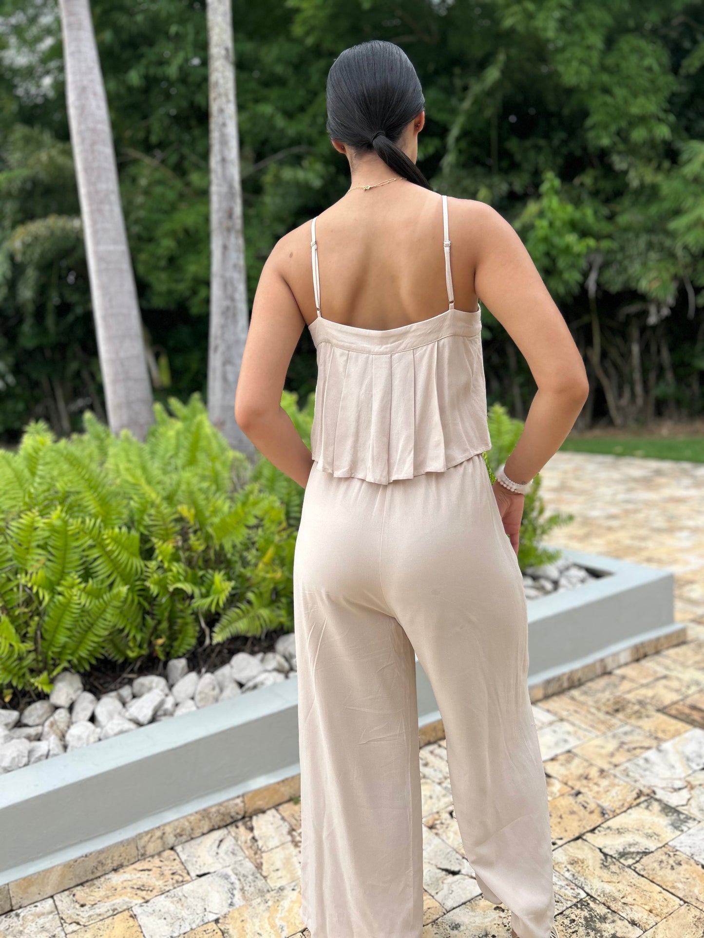 Ivory Allure Jumpsuit