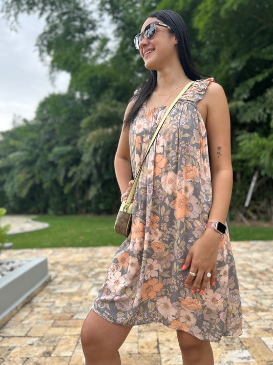 Floral Serenity Dress