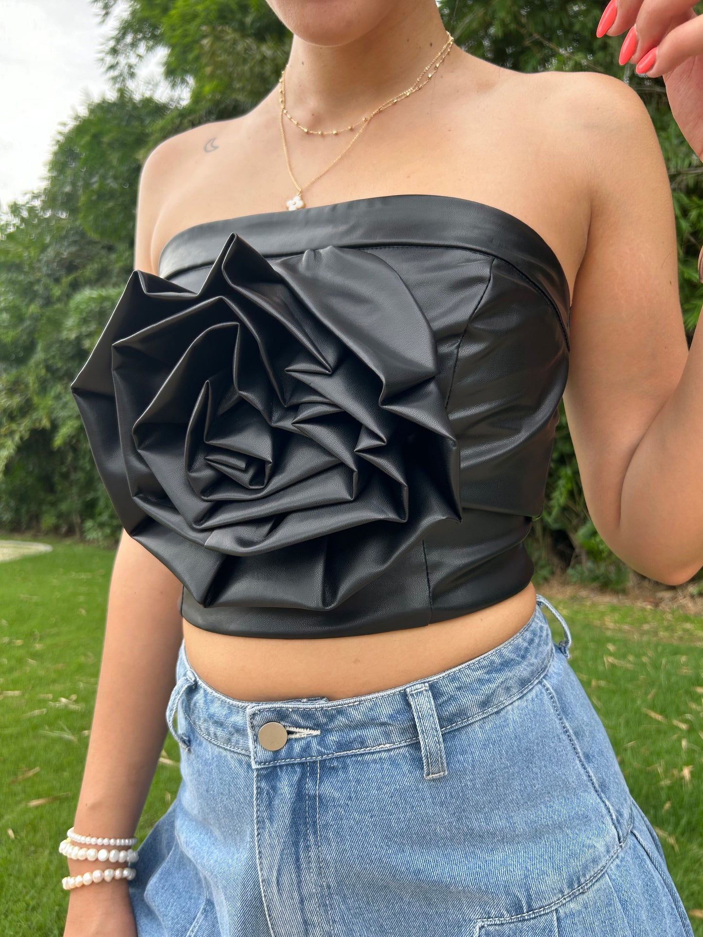 Midnight Rose Top