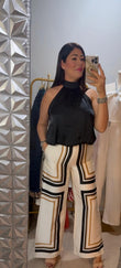 Golden Frame Wide Leg Pants