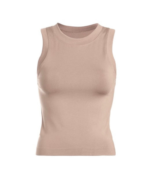 Basic Top in Beige