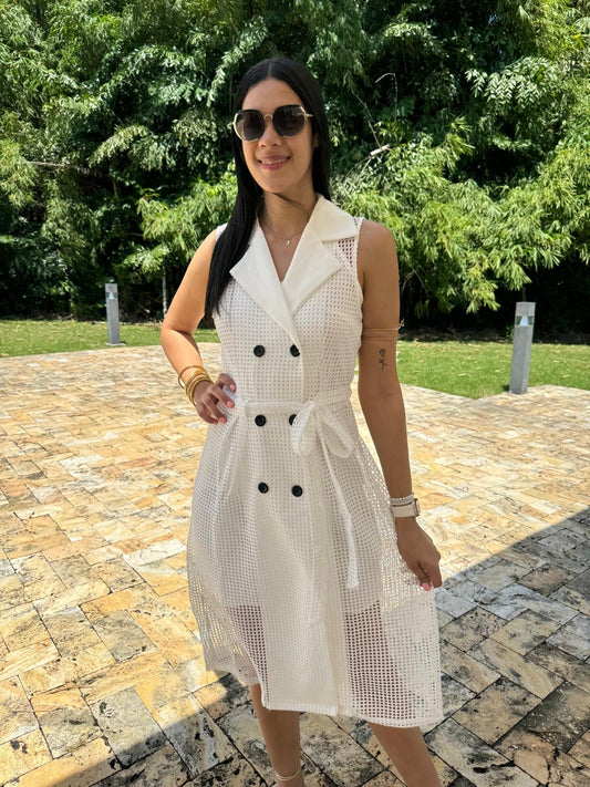 White Chic Dress