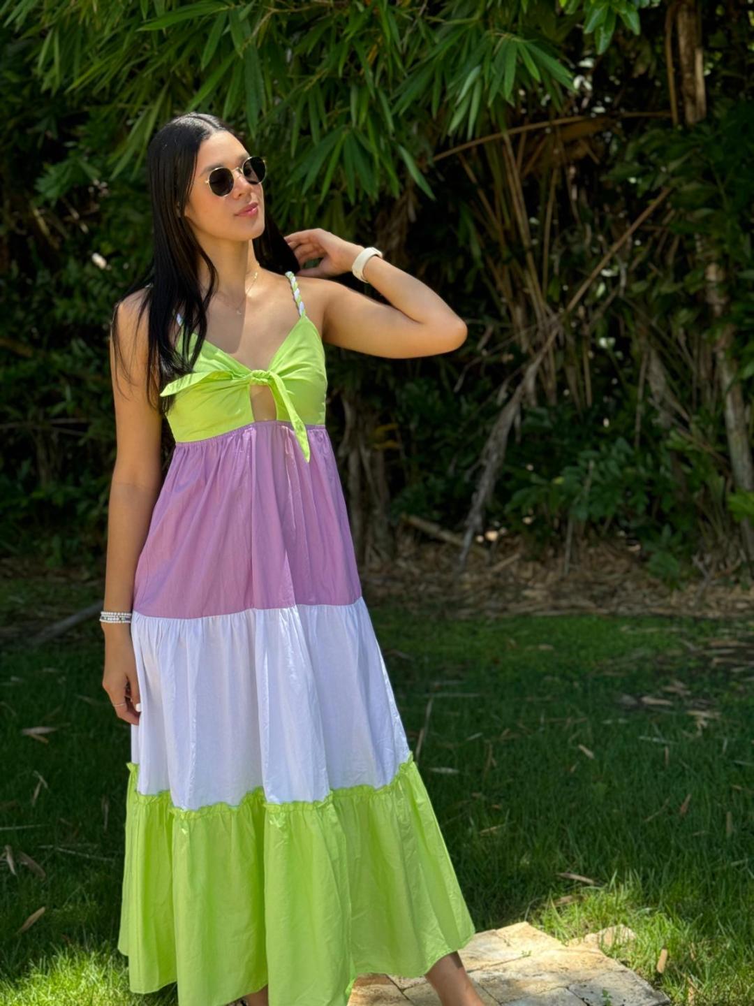 Pastel Serenade Maxidress