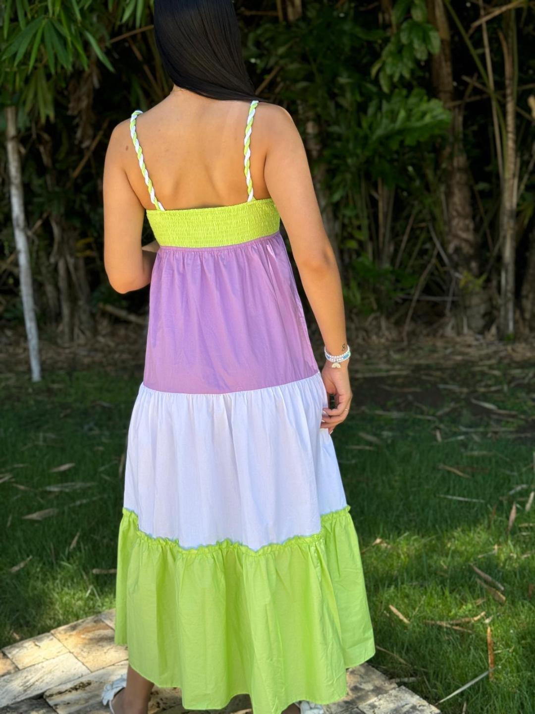 Pastel Serenade Maxidress