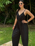 Date to Night Black Jumpsuit